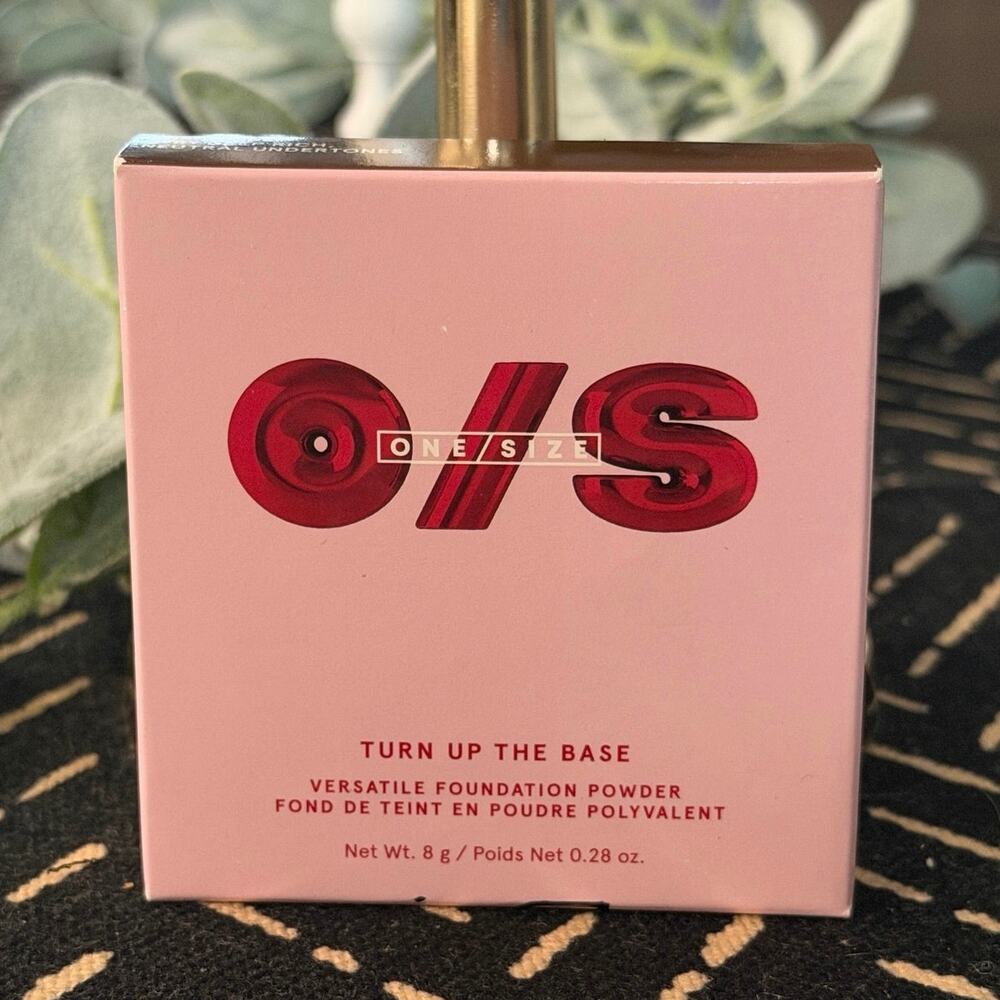 ONE/SIZE Turn Up The Base Powder Foundation Deep 6 NIB Soft Matte